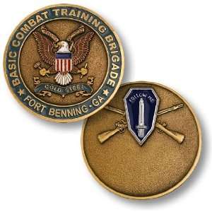   Combat Training Brigade Engravable Challenge Coin 