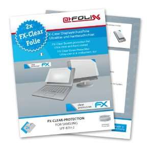  2 x atFoliX FX Clear Invisible screen protector for Samsung SPF 