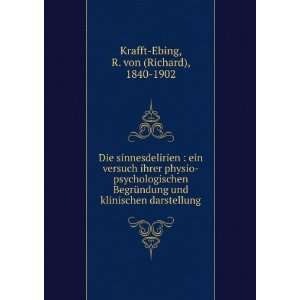   darstellung R. von (Richard), 1840 1902 Krafft Ebing Books