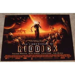  Chronicles Of Riddick   Vin Diesel   Mini Movie Poster 