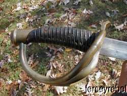 Outstanding Confederate Haiman Cavalry Saber  