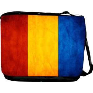  Rikki KnightTM Romania Flag Messenger Bag   Book Bag 