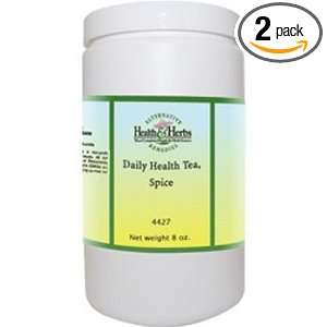 Alternative Health & Herbs Remedies Daily Health Tea  Spice 8 Ounces 