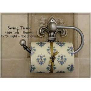  Charlemagne Swing Style Tissue Holder, Left Open