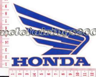 Honda wing CBR 600 1000 motorcycle sticker decal ebook  