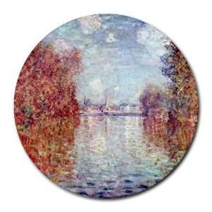  Autumn in Argenteuil (R) By Claude Monet Mouse Pad Office 