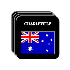  Australia   CHARLEVILLE Set of 4 Mini Mousepad Coasters 