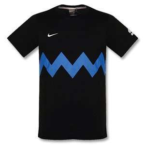 Charlie Brown Social Tee   Black/Blue