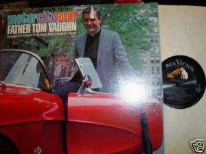 FATHER TOM VAUGHN LP Motor City Soul Mono press  