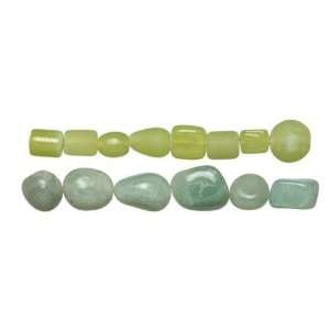  44g/1.55oz Gemstone/glass Lime Green   Jewelry Basics Gemstone 