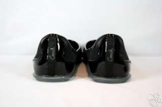COACH Cecile 12CM Signature Black Ballet Flats Womens Shoes New A2870 