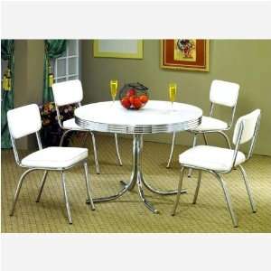  American Diner 50s Look, Dining Table 5 pc Set