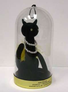 Vintage Max Factor Primitif Sophisti Cat Perfume Holder  