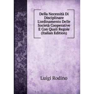   Cooperative E Con Quali Regole (Italian Edition) Luigi Rodino Books