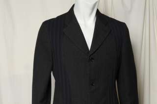 COMME DES GARCONS Homme Plus Mixed Pattern Mens 3 Button Coat Blazer 