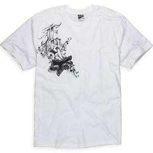  Fox Racing Youth Sovereign T Shirt   Youth Small/White 