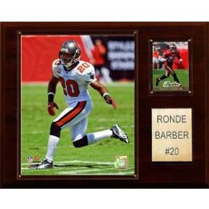  NFL Ronde Barber Tampa Bay Buccaneers Player Plaque