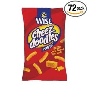 Wise Puffed Cheez Doodles, .75 Oz Bags (Pack of 72)  