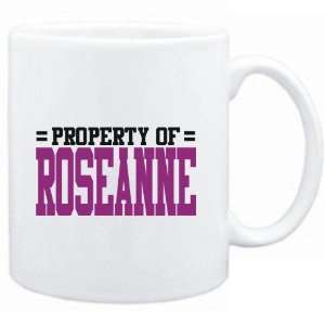    Mug White  Property of Roseanne  Female Names