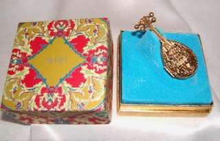 Solid Perfume MANDOLIN By AVON ~ In Original Box ~ Circa 1960s  