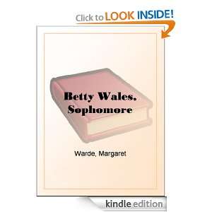 Betty Wales, Sophomore Margaret Warde  Kindle Store