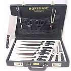 Hoffman Solingen 15 Pc Knife Set with Case New Unused  