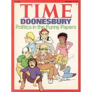  Doonesbury Cartoon by G.B. Trudeau by TIME Magazine. Size 