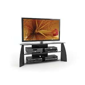  Sonax Florence 57  TV Component Stand in Midnight Black 