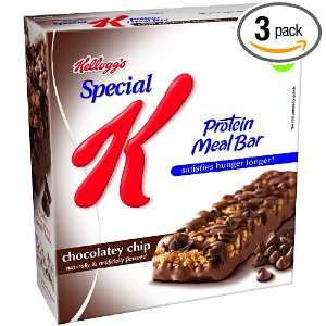 Special K Protein Meal Bar, Chocolatey Chip, 6   1.59 oz Count Bars 