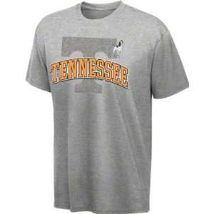  Tennessee Volunteers Grey Cube T Shirt