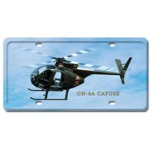  OH 6A Cayuse Aviation License Plate   Garage Art Signs 