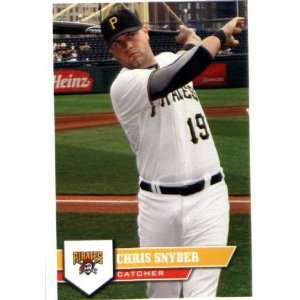 2011 Topps Major League Baseball Sticker #230 Chris Snyder Pittsburgh 