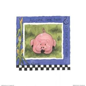  Oink Oink   Poster by Lila Rose Kennedy (8x8)