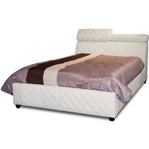  Coco Tufted Leather Bed