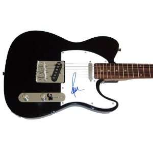 Paul Anka Autographed Signed Guitar &Proof Global Authentication