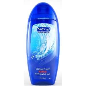  Softsoap for Men Ocean Fresh Active Moisturizing Body Wash 