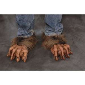  Wolf Feet Accessory Costume in Brown Toys & Games