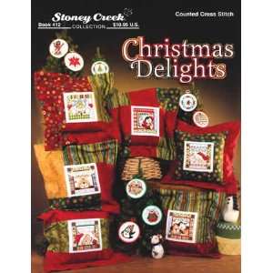  Christmas Delights (cross stitch) Arts, Crafts & Sewing
