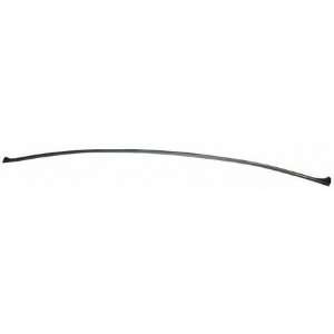 400 FRONT GLASS WEATHERSTRIP, Windshield Molding, Upper Reveal, Chrome 