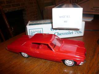 1970 Chevrolet Impala Red Hard Top Dealer Promo AMT  