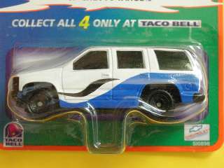 This is a MATCHBOX 97 Chevy Tahoe SUV. This is one of four in a set 