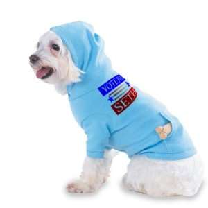  VOTE FOR SETH Hooded (Hoody) T Shirt with pocket for your 