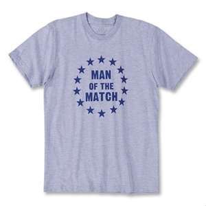  Objectivo Man on the Match Soccer T Shirt (Gray) Sports 