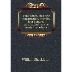   may be made in one hour William Shackleton  Books