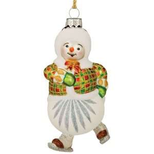   Marquis Glass Blown Ornaments Snow Girl Skater