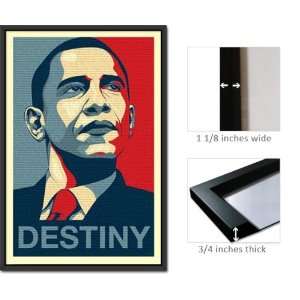  Framed Barack Obama Destiny Speech Poster FrPp31738