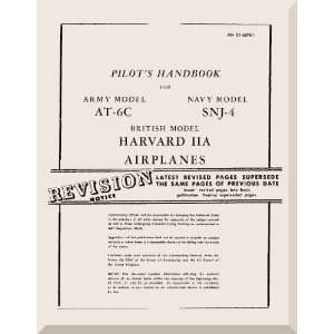  North American Aviation AT 6 SNJ Aircraft Pilot Manual 01 
