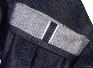   Premium Rigid Redline Selvedge 514 Slim Straight Jeans 34 x 34 nwt