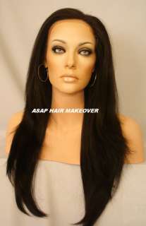   Lace Front Wig Wigs with Layers & Slight Body in Dark Brown #4  