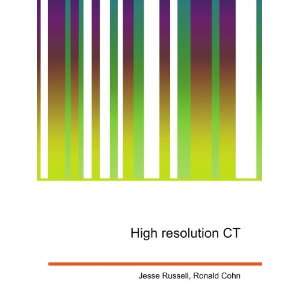  High resolution CT Ronald Cohn Jesse Russell Books